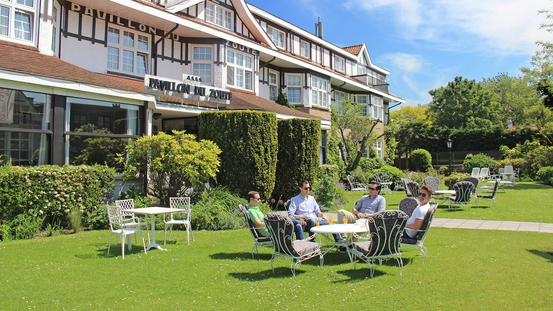 Hotelgarten - Pavillon Du Zoute